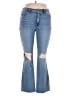 Seven7 Hearts Blue Jeans Size 14 - photo 1