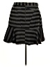 Worthington Stripes Gray Casual Skirt Size 16 (tall) - photo 2