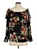Boston Proper Black 3/4 Sleeve Blouse Size M - photo 1