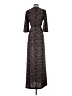 Koh Koh Brown Casual Dress Size XS - photo 2