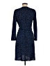 BCBGMAXAZRIA Animal Print Blue Cocktail Dress Size M - photo 2