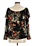 Boston Proper Black 3/4 Sleeve Blouse Size M - photo 2