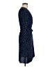 BCBGMAXAZRIA Animal Print Blue Cocktail Dress Size M - photo 4