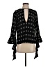 C/MEO Collective Black Long Sleeve Blouse Size XS - photo 1