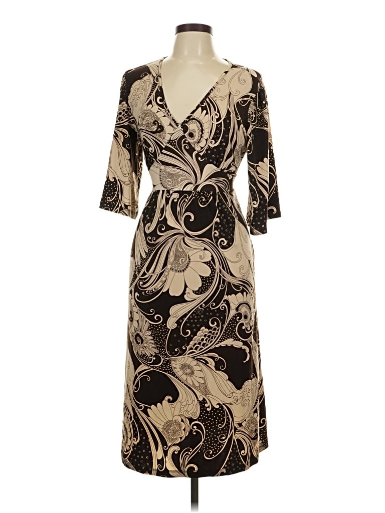 Pre-owned Style & Co Cocktail Dress In Brown