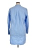 Gap 100% Cotton Blue 3/4 Sleeve Button-Down Shirt Size XL - photo 2