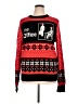 Assorted Brands Graphic Red Pullover Sweater Size XL - photo 1