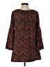 Win Win Chevron-herringbone Brown Casual Dress Size S - photo 2