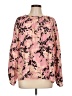 Tucker Pink Long Sleeve Blouse Size L - photo 1