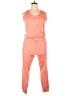 Zyia Active Solid Orange Jumpsuit Size XL - photo 1