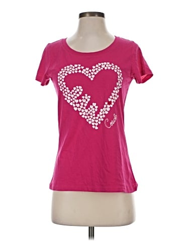 Coach Heart Poppy Short Sleeve T-Shirt (view 1)