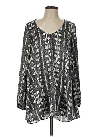 Show Me Your Mumu Long Sleeve Blouse (view 1)