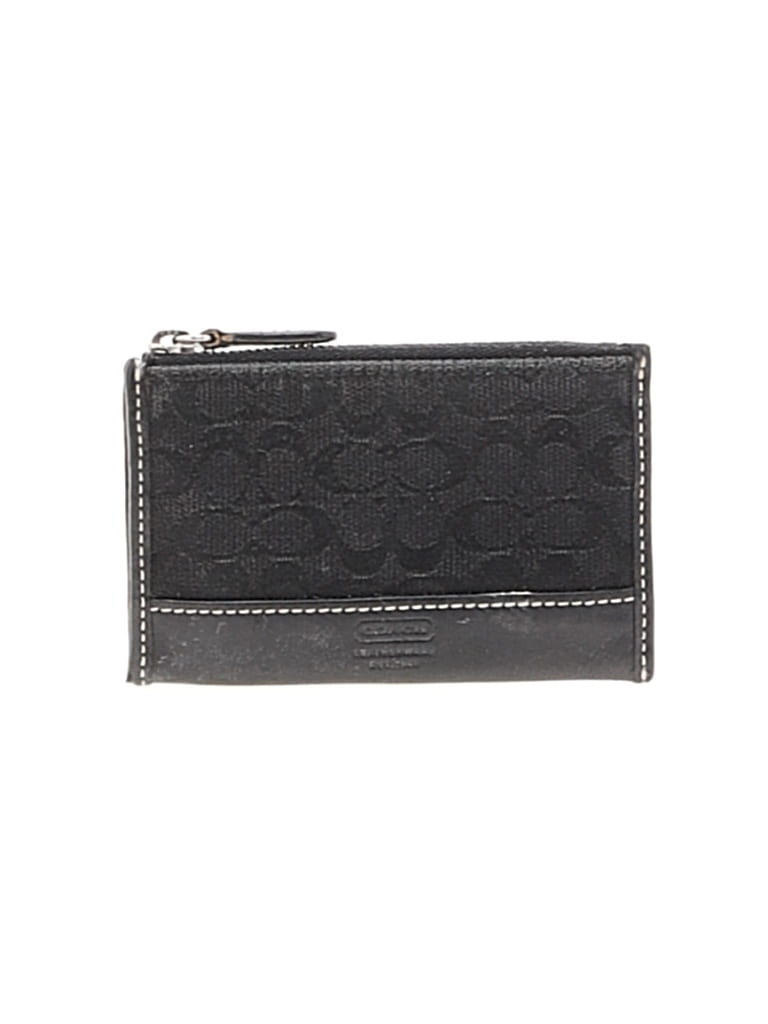 Pre-owned Coach Wallet In Black