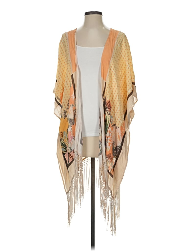 Pre-owned Blank London Kimono In Orange