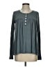 Assorted Brands Gray Long Sleeve Henley Size XS - photo 1
