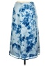 Fore 100% Polyester Tie-dye Blue Casual Skirt Size M - photo 2