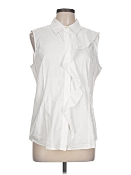 Antonio Melani Sleeveless Button Down Shirt