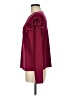 CeCe Burgundy Long Sleeve Blouse Size M - photo 5