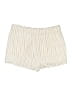 Ann Taylor LOFT Stripes Ivory Shorts Size XL - photo 2
