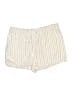 Ann Taylor LOFT Stripes Ivory Shorts Size XL - photo 1