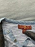7 For All Mankind Blue Long Sleeve Onesie Size 6-9 mo - photo 3