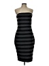 Express Stripes Black Cocktail Dress Size 12 - photo 1