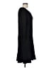 AB Studio Solid Black Casual Dress Size L - photo 4