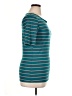 Lularoe Stripes Teal Short Sleeve T-Shirt Size XL - photo 4
