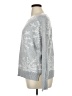 Talbots Stars Silver Pullover Sweater Size XL Petite - photo 5