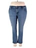 Levi's Solid Blue Jeans Size 18 - photo 1