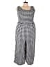BLOOMCHIC Houndstooth Black Jumpsuit Size 28 - photo 1