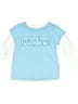 Assorted Brands 100% Cotton Blue Long Sleeve Top Size 4T - photo 1