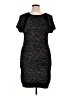 Extra Touch Tweed Black Casual Dress Size 1X - photo 2