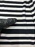 MSK Stripes Black Casual Dress Size M (estimated) - photo 3