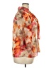 Elementz 100% Polyester Floral Orange 3/4 Sleeve Blouse Size 2X - photo 4