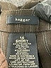 Haggar Stripes Black Dress Pants Size 14 - photo 7