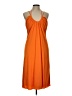 Jonathan Simkhai Solid Orange Casual Dress Size L - photo 1