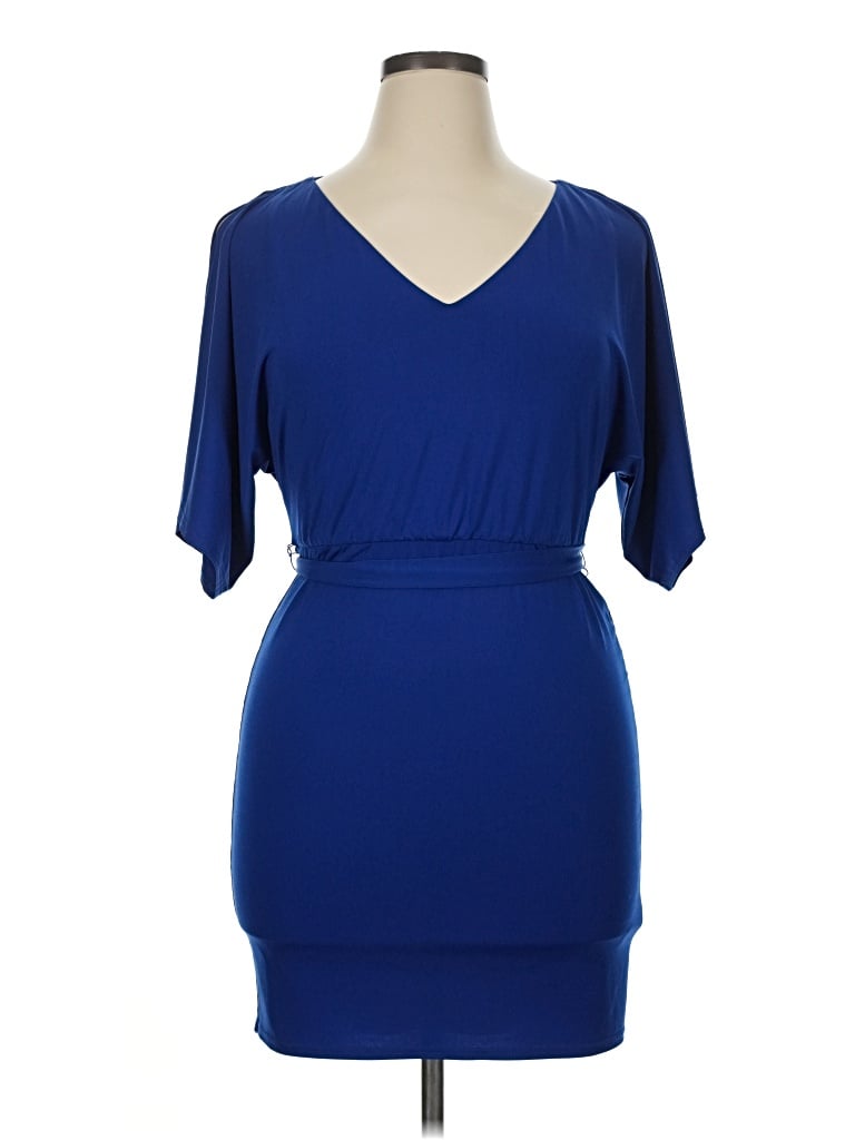 Pre-owned Trina Turk Cocktail Dress In Blue