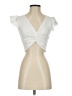 Shein 100% Cotton Ivory Sleeveless Blouse Size S - photo 1