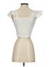 Shein 100% Cotton Ivory Sleeveless Blouse Size S - photo 2