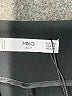 MNG Suit Solid Black Casual Pants Size 6 - photo 4