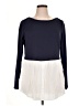 Colleen Lopez Blue Long Sleeve Blouse Size XL - photo 1