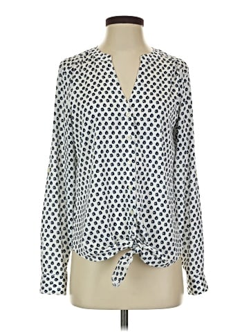 Ann Taylor Long Sleeve Blouse (view 1)
