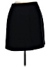 Ilyse Hart Ltd. 100% Wool Solid Black Wool Skirt Size 12 Petite - photo 1