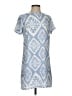 Lulus 100% Polyester Argyle Blue Casual Dress Size S - photo 1