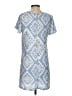 Lulus 100% Polyester Argyle Blue Casual Dress Size S - photo 2