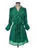 Moonlight 100% Polyester Green Casual Dress Size S - photo 1