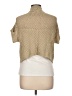 August Silk Tan Cardigan Size L - photo 2
