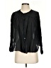 Assorted Brands Black 3/4 Sleeve Blouse Size XS - photo 1