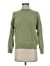 Madewell 100% Cashmere Solid Green Cashmere Pullover Sweater Size S - photo 1